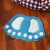 Small Feet Footprints Foot Plate Plush Thickened Entrance Bathroom Household Small Carpet Floor Mat Door Mat