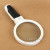 77390a + 75b +37B(3 Pieces Combination) Handheld Magnifying Glass 2led Light Primary Mirror Interchangeable Magnifying Glass