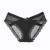 Japanese Style Thin Mesh Sexy Panties Women's Low Waist Pure Cotton-Grade Breathable Bow Lace Briefs Women's