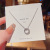 INS Style Advanced Design Sense Simple Circle Micro-Inlaid Diamond Titanium Steel Necklace Female Douyin Online Influencer Same Style Clavicle Chain