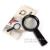 Factory Direct Sales Handheld Magnifying Glass with Light 6 LED Lights Magnifying Glass Clear Reading Magnifying Glass Hot