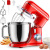 5.5L Stand Mixer Household Multi-Functional Vertical Dough Mixer High-Power Shock Absorption Black Small Flour-Mixing Machine