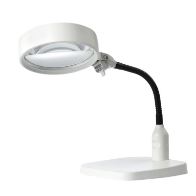 7765 New 138mm Large Exquisite Plug-in Maintenance Reading Multifunctional with Light 8 Times Higher than HD Magnifier