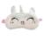 New Korean Style Cute Plush Cartoon Sleep Comfortable Shading Eye Mask Healing Cat Unicorn Eye Mask