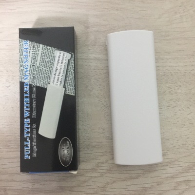 New Pull-out Led Light Illumination Pocket Portable Card Acrylic Square Pocket Magnifying Glass 95822