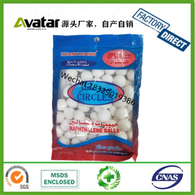  High quality type pest control refined naphthalene/ camphor/ balls for family use