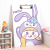 Magic Card Simple Cartoon A4 Plate Holder Paper File Folder Large Writing Pad Plate Holder Folder Office Stationery