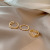 INS Internet Celebrity Same Design Twist Sequins Three-Piece Ring Set 2021 New Fashion Temperament Index Finger Ring