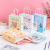 Cartoon Ins Simple Cute Korean Style Cute Bear Kraft Paper Bag Snack Packaging Bag Birthday Companion Shopping Portable Gift Bag