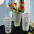 High-End Entry Lux Internet-Famous Crystal Glass Vase Living Room Decoration Flower Arrangement Ins Style Transparent Foreign Trade Wholesale Vase