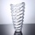 New European Crystal Glass Thread Vase Decoration Transparent Sailboat Star Glass Vase Living Room Countertop Flower Holder