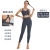 YKK Velcro plus Size Yoga Wear Suit Female 2022 New Quick-Drying High-End Sports Tight Dance Workout Clothes