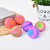 Cross-Border Amazon Rainbow Ball Basketball Football Flour Soft Rubber Ball Stress Ball Decompression Squeezing Toy Squishy Toys