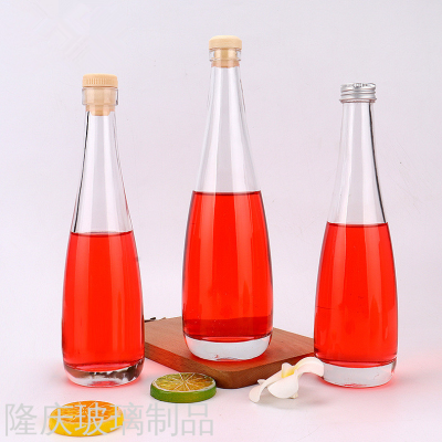Wholesale Imported Wine Bottle Fruit Wine Bottle Empty Glass Bottle Household Ice Wine Bottle Red Wine Bottle