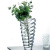 New European Crystal Glass Thread Vase Decoration Transparent Sailboat Star Glass Vase Living Room Countertop Flower Holder
