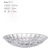 Light Luxury Crystal Glass Fruit Plate Household Living Room Coffee Table Fruit Basket Creative Simple Candy Dry Snack Dish Ornaments