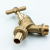 Faucet Valve Brass Valve Core Copper Water Faucet 3/4 Water Tap Ball Valve Stop Valve Outdoor South American Triangle Water Faucet