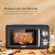 Microwave Oven Home Office Quick Light Wave 360 ° Turntable Microwave Oven Visual Heating Microwave Oven R.8001
