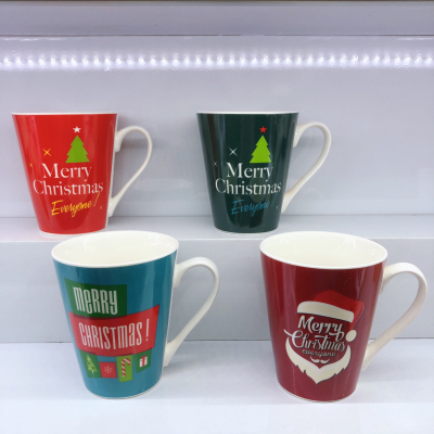 Ch812 Christmas Gift Set Mug Household Supplies Water Cup Life Department Store Ceramic Cup Christmas Gift Cup2023