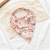 Headcloth Broken Flower Triangle Shawl Dot Headband Women's All-Match Large Intestine Elastic Band Hair Rope Wholesale Cross-Border Headband