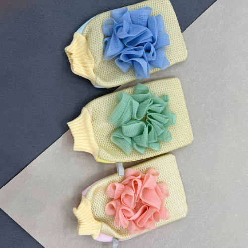 bath bath towel bath flower does not hurt skin double-sided thickened back rubbing gloves women‘s special fine yarn gray rubbing artifact does not hurt