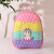 Factory Direct Sales Spot Supply New Unicorn Silicone Backpack Children Decompression Deratization Pioneer Bag
