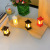 Mini Storm Lantern Small Lantern LED Electronic Candle Light Home Decoration Gift Christmas Decorations Retro Ornaments