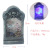 Halloween New Tombstone Lights Colorful Flash Candle Light