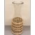 Woven Glass Woven Vase Straw Bottle Straw Glass Cup