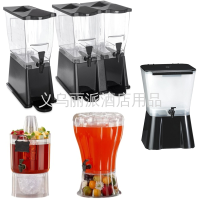 Drop-Resistant Beverage Barrel Plastic Juice Barrel Juice Cooking Vessel Drinking Machine