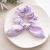 Three-State Summer Little Fresh Bowknot Rabbit Ears Large Intestine Ring Headdress in Stock Wholesale Women's Hair Tie Elastic Headband