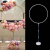 Stainless Steel Telescopic Rod Sub-Column Balloon round Air Ring Base Bracket Wedding Floor Floating Road Lead Decorations Arrangement