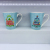 Ch811 Creative Christmas Gift Mug Household Supplies Ceramic Cup Christmas Gift Set Water Cup2023