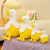 Creative Banana Plush Duck Toy Doll Cartoon Banana Duck Sleeping Pillow Ragdoll Internet Celebrity Same Gift