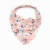 Headcloth Broken Flower Triangle Shawl Dot Headband Women's All-Match Large Intestine Elastic Band Hair Rope Wholesale Cross-Border Headband