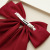 French Hepburn Style Satin Ribbon Big Bow Hairpin Women's All-Match Spring Clip Textured Hairpin High-End Hair Accessories