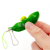 Fidget Bean Toy Mugen Edamame Squeeze-a-Bean Keychain Keyring Extrusion Bean Pea Soybean Stress Relieving Chain Toys