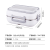 New Electric Lunch Box Heating Household Car Dual-Use Lunch Box with Handle Portable Stainless Steel Lunch Box Heating 