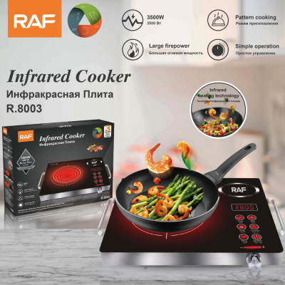 Multifunctional High-Power Electric Ceramic Stove Touch Smart Household Induction Cooker Black Foreign Trade Radiation Protection Induction Cooker