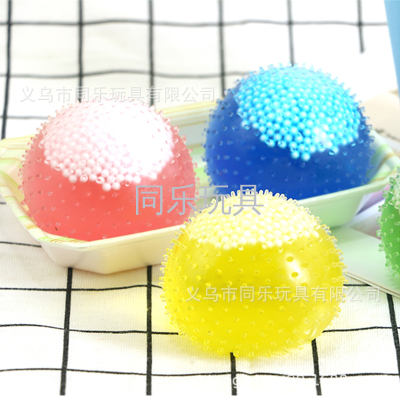 Young People TPR Material Mesh Squeeze Squishy Anti-stress Ball novelty toy