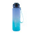 Cross-Border 1000ml Gradient Color Portable Ribbon Outdoor Plastic Cup 32oz Spray Paint Bounce Cover Sports Kettle