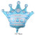 New Large Crown Aluminum Foil Balloon Medium Crown Bar Party Decoration Balloon Wholesalexizan