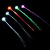 LED Light-Emitting Wig Fiber Optic Braid KTV Bar Concert Atmosphere Cheer Toys Stall Supply Hot Sale Wholesale