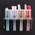 Transparent Toothbrush Holder Set Punch-Free Teeth Brushing Cup Gargle Cup Toothpaste Squeezer Household Water Cup