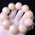 Natural White Jade Bodhi Root round Beads Single-Wrap Bracelet 12-26mm Selected Fine High Throw round Beads Original Seed Buddha Beads