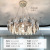 Post-Modern Light Luxury Chandelier Lamp in the Living Room Lamps Modern Crystal Lamp High-End 2022 New Dining-Room Lamp Bedroom Light