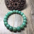 Gradient Floating Flowers White Jade Bodhi Root Bracelet Female Pliable Temperament Crafts Bodhi Seed Buddha Beads Greenery Leather Male Hand Toy Bracelet