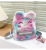 Autumn and Winter Children Plush Backpack Tide Fashion Embroidery Thread Cartoon Ins Baby Girl Kindergarten Backpack