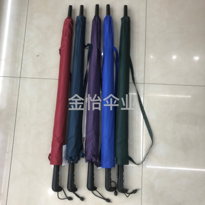 68cm X24 Open Hand Spray Paint Cloth Monochrome Umbrella