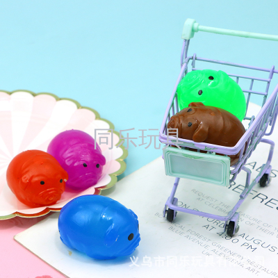 2022 hot selling Splat Bulb Balls Water Walking Ball Mini Pig Splat Ball Novelty Toy